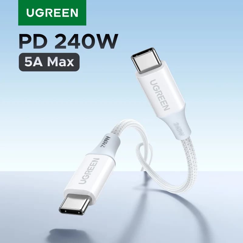 240W USB-C til USB-C Hurtigoplading Kabel