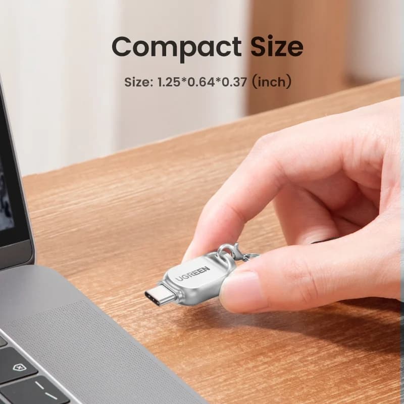 USB-C til Micro SD-kortlæser, USB 3.0 OTG