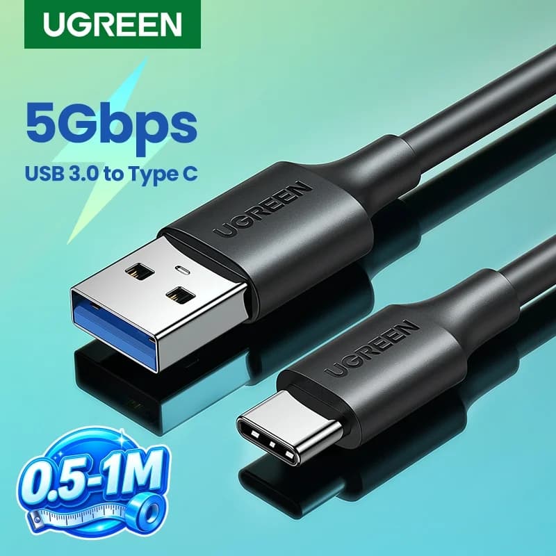 USB-C datakabel, 5Gbps USB 3.0, 3A