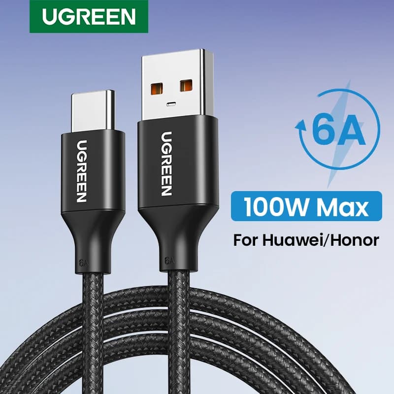 100W USB-A til USB-C Super Charge-kabel