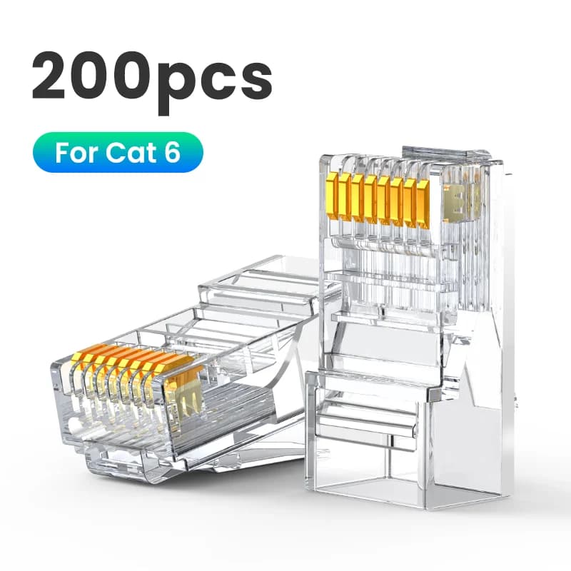 Cat6 RJ45 Ethernet netværkskabelstik