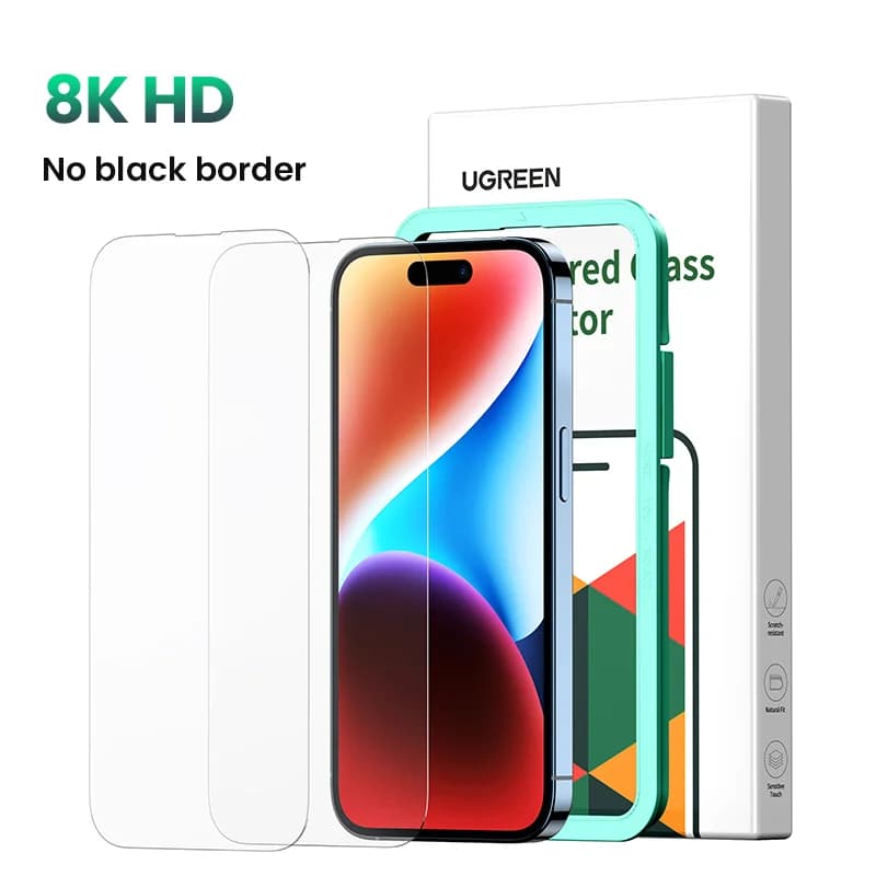 Hærdet glas skærmbeskytter til iPhone 16 Plus