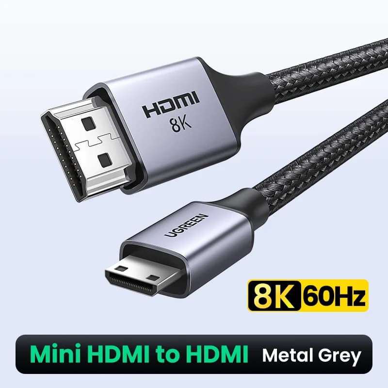 Mini HDMI til HD kabel, 8K 60Hz, HDMI 2.1