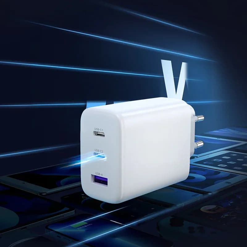 65W USB-C PD hurtigoplader