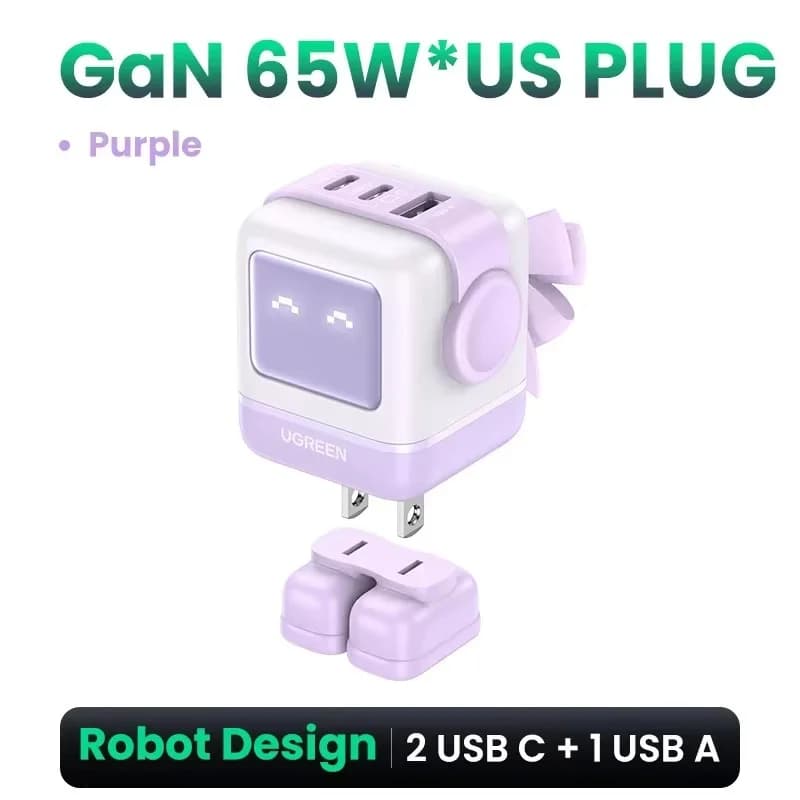 100W GaN USB-C Hurtigoplader med PPS