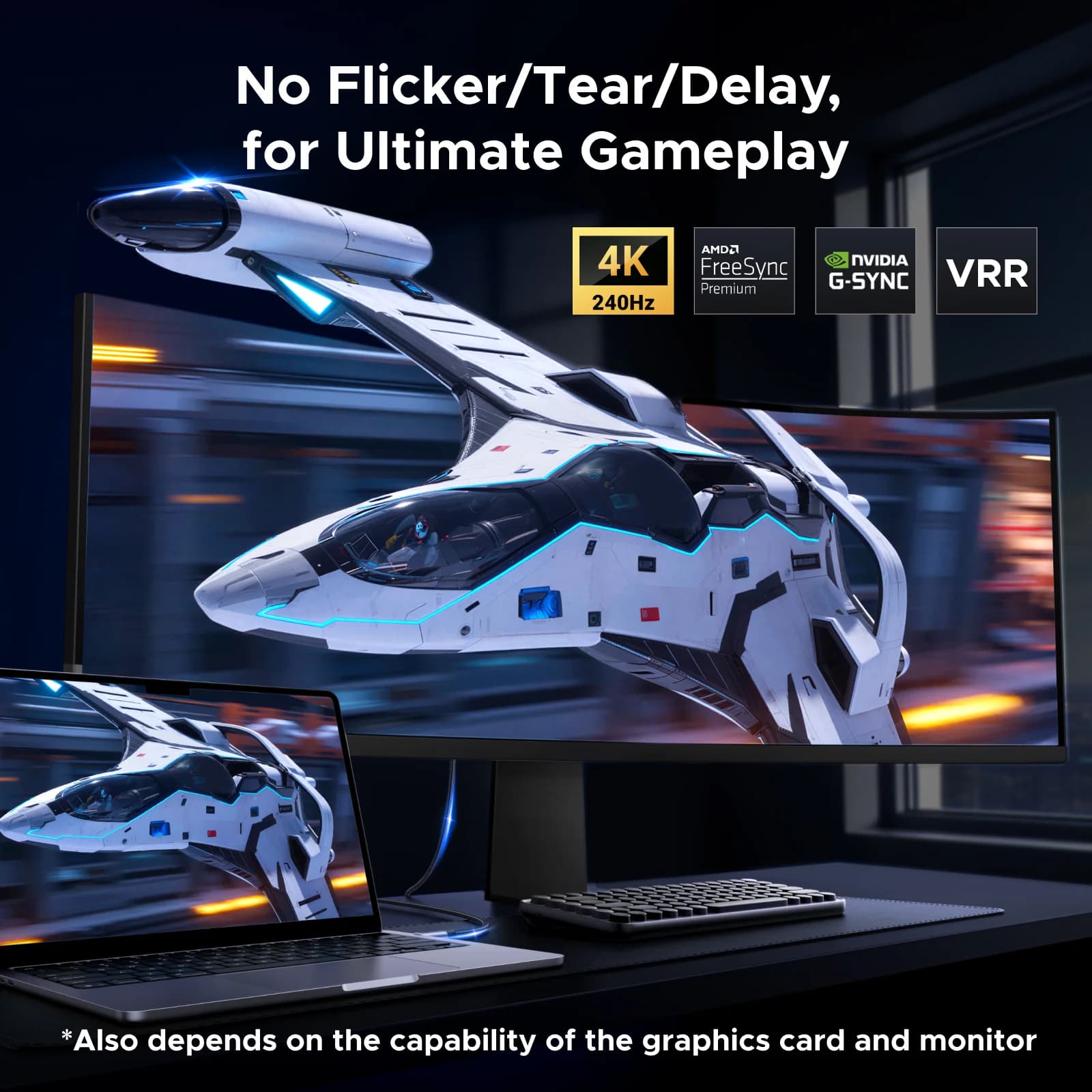 USB-C til DisplayPort 1.4 kabel 8K opløsning