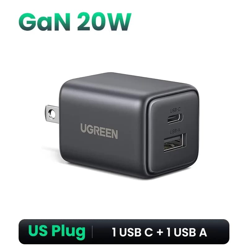 20W GaN USB-C PD-oplader