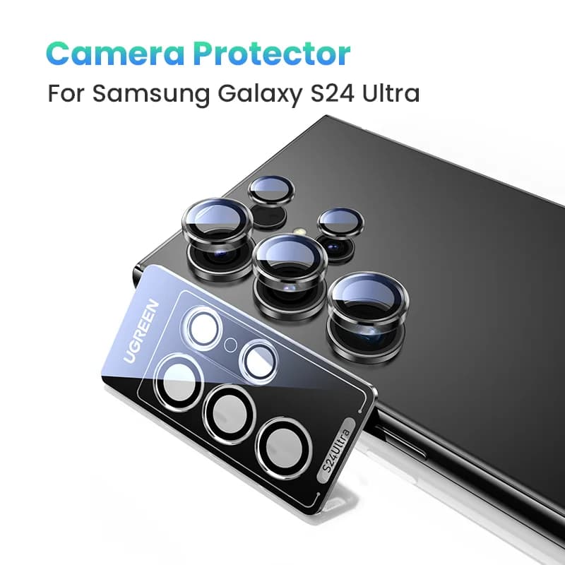Fuldækkende kameraobjektivbeskytter til Samsung Galaxy
