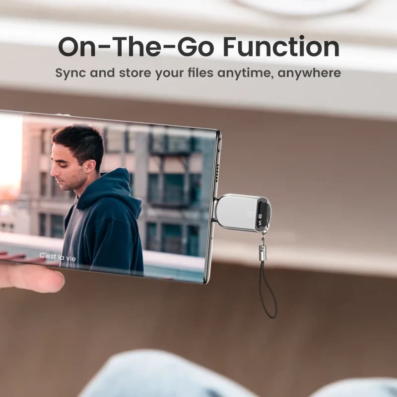 USB-C til Micro SD-kortlæser, USB 3.0 OTG