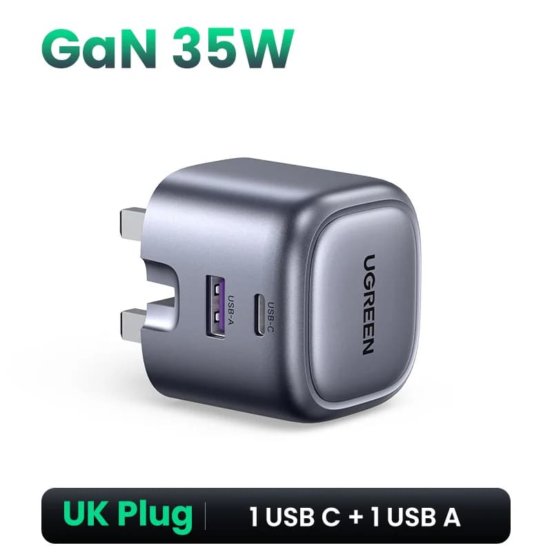 35W GaN USB-C PD Hurtiglader