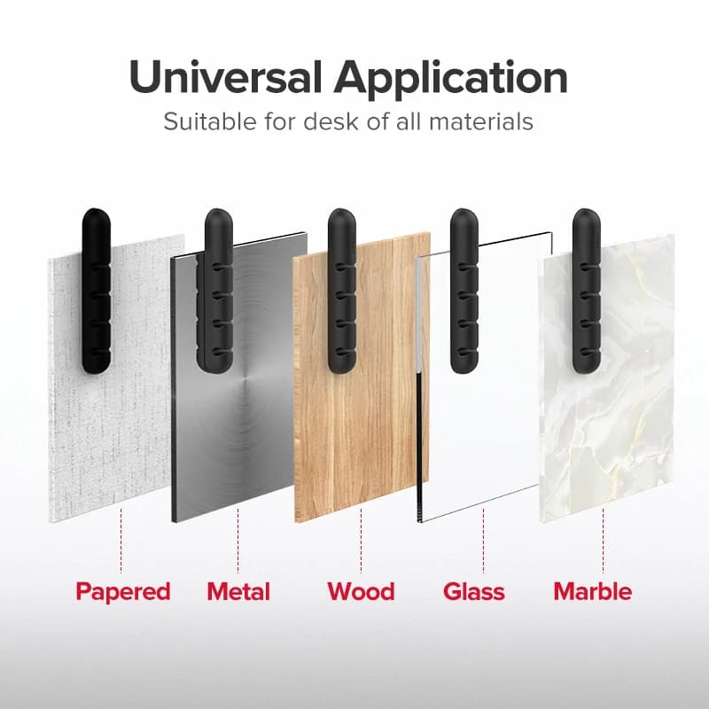 Silicone USB kabelorganisator klips