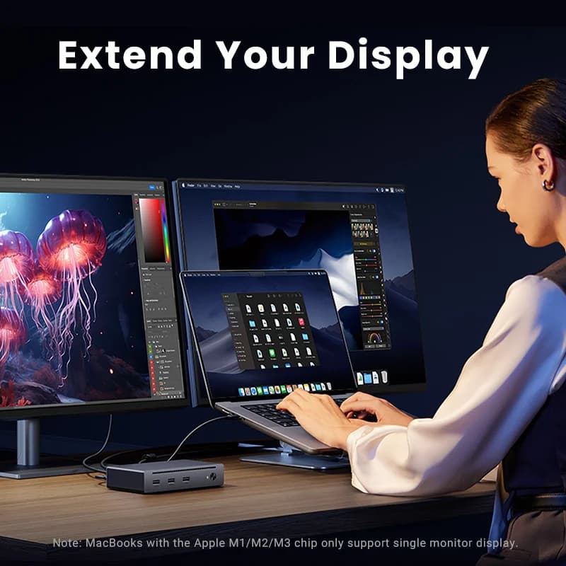 8-i-1 Thunderbolt 4 dockingstation med 8K-output