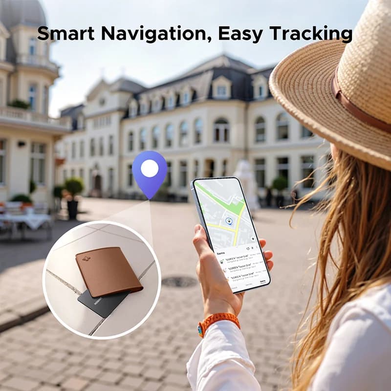 Bluetooth GPS-sporer til nøgler og punge