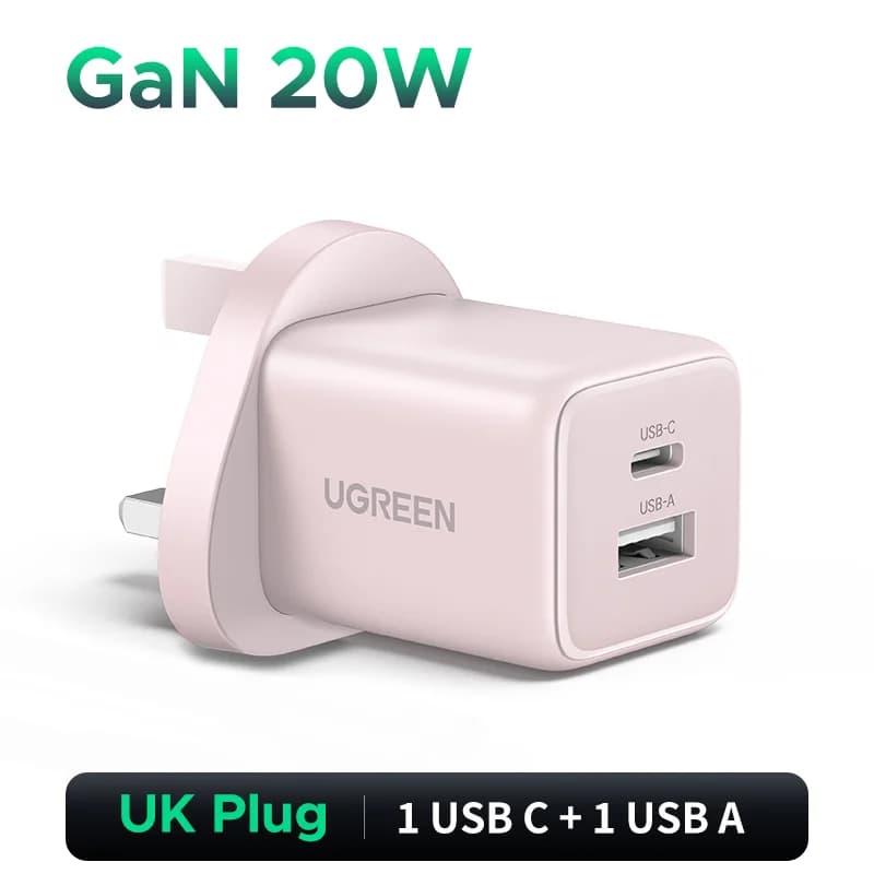 20W GaN USB-C PD-oplader