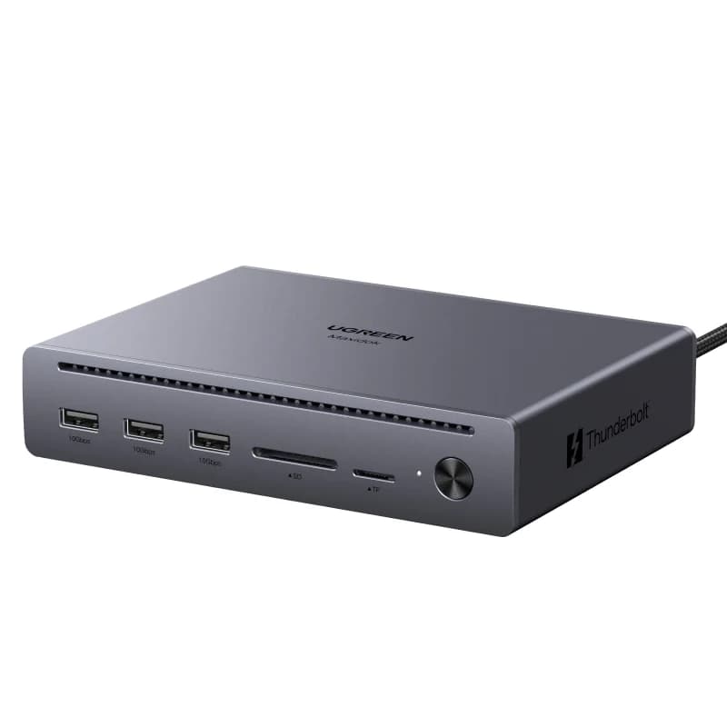 Thunderbolt 5 10-i-1 Dockingstation med 120Gbps