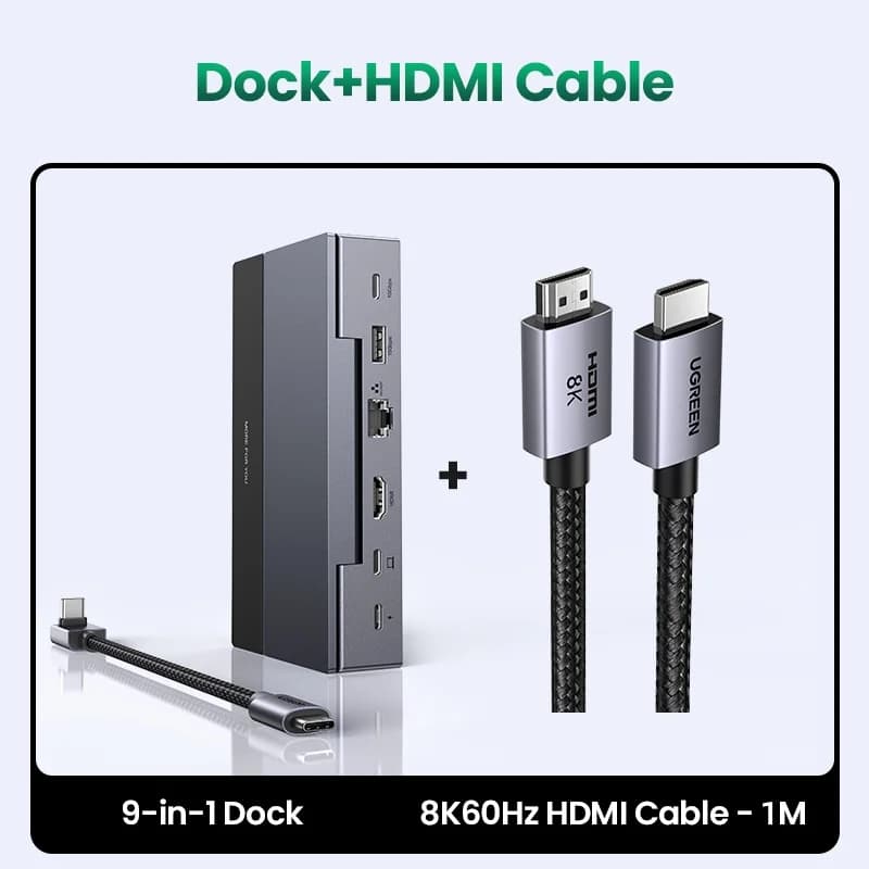 Steam Deck Docking Station med HDMI