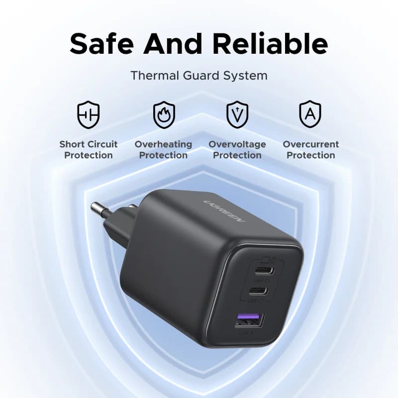 45W GaN USB-C PD-oplader med PPS