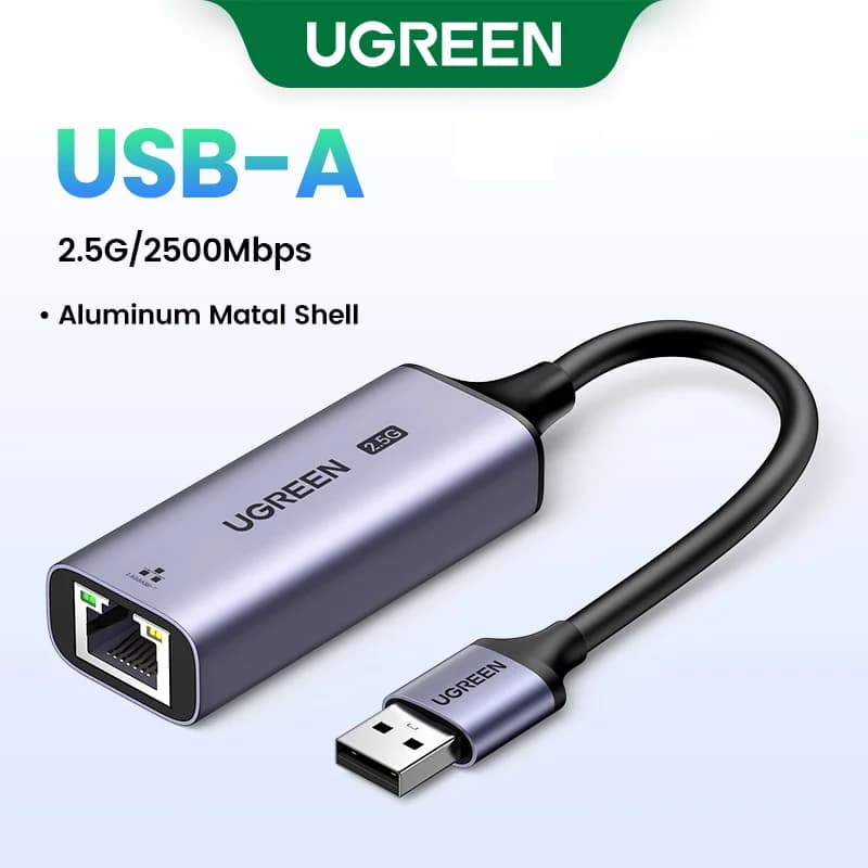 2.5G USB 3.0 Ethernet netværksadapter