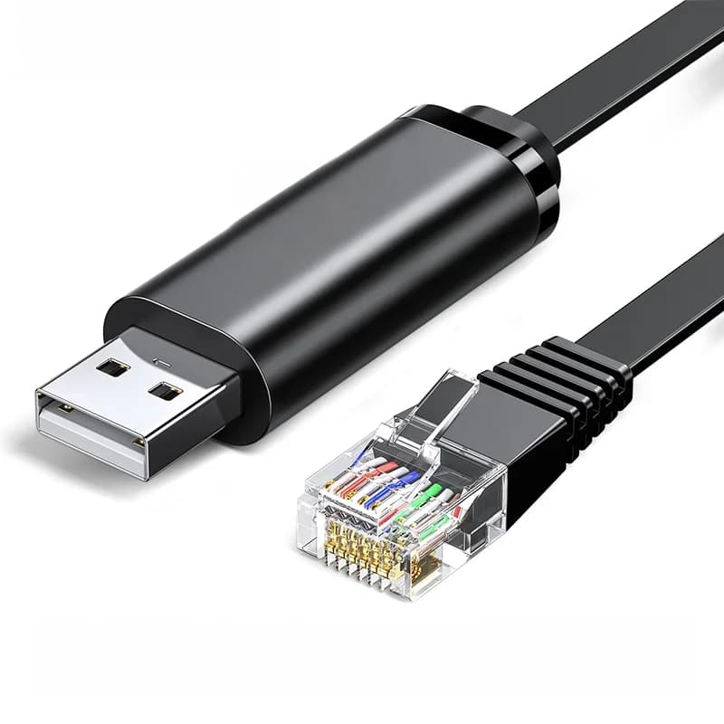 USB til RJ45 konsolkabel, RS232 serielt adapter