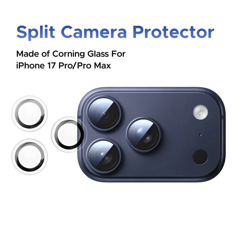Full Lens Glas Kamera Beskyttelse til iPhone Pro Max