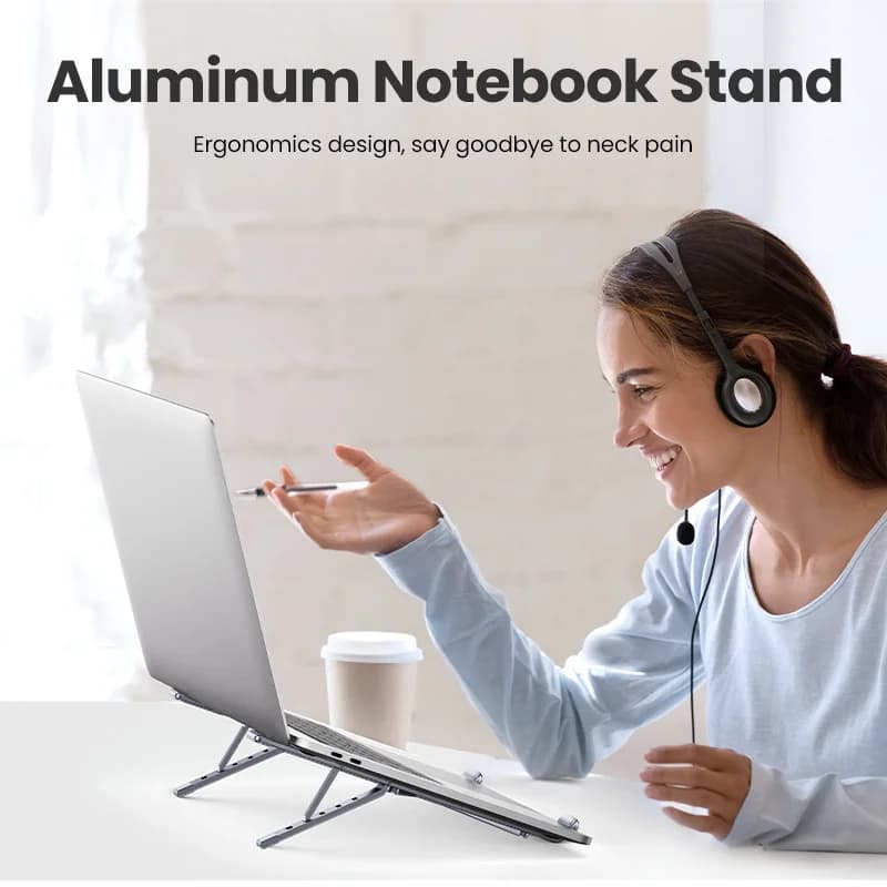 Foldbar alu laptopstativ til MacBook