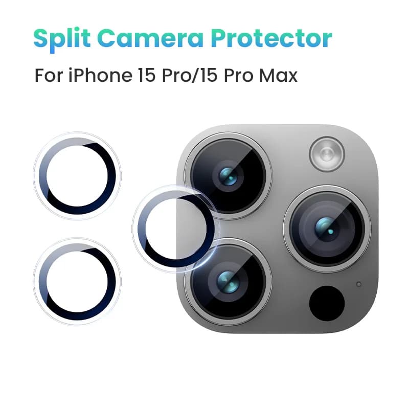 Fuld Linse Glasbeskytter til iPhone Pro-modeller