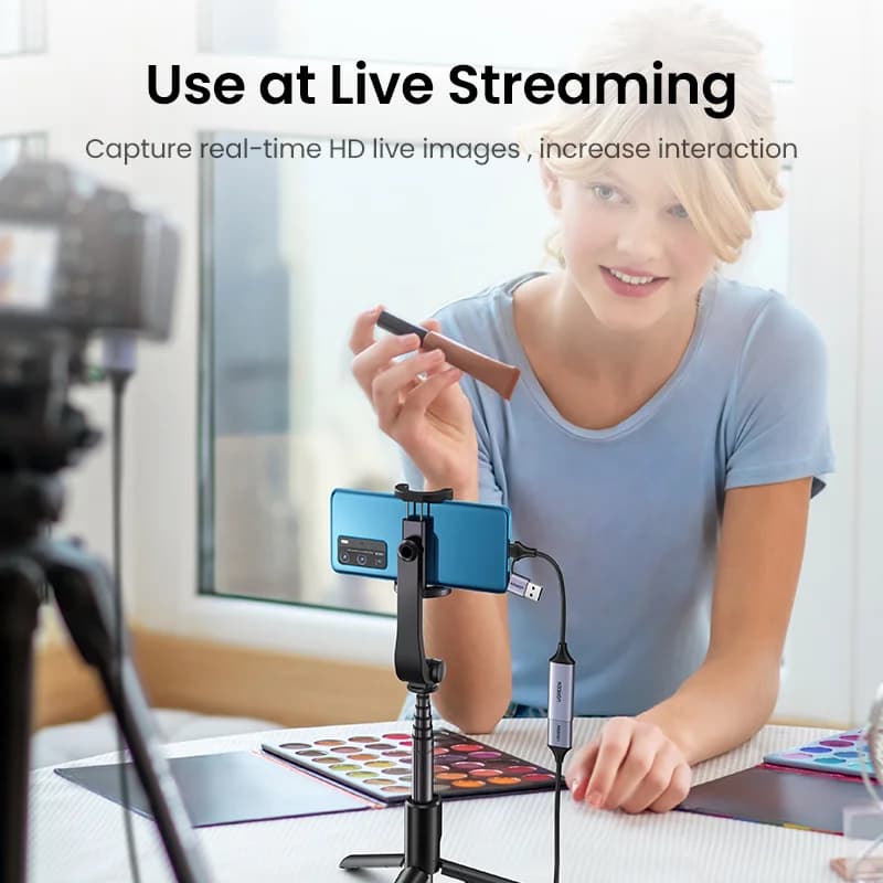 4K HDMI til USB-C videofangstkort