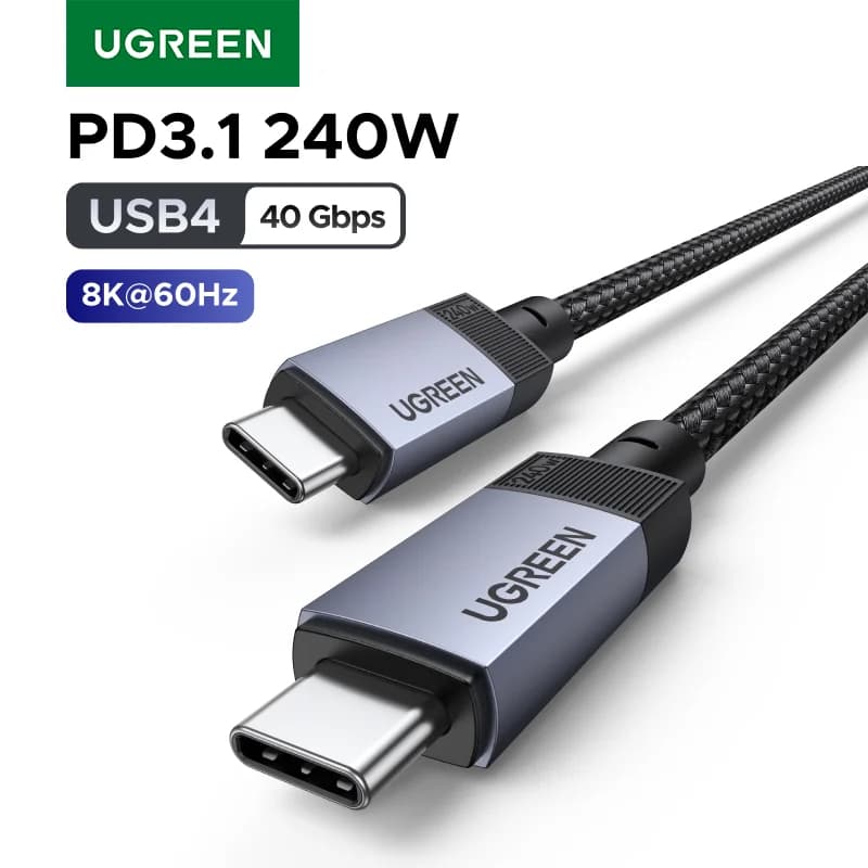 240W USB4 USB-C til USB-C kabel