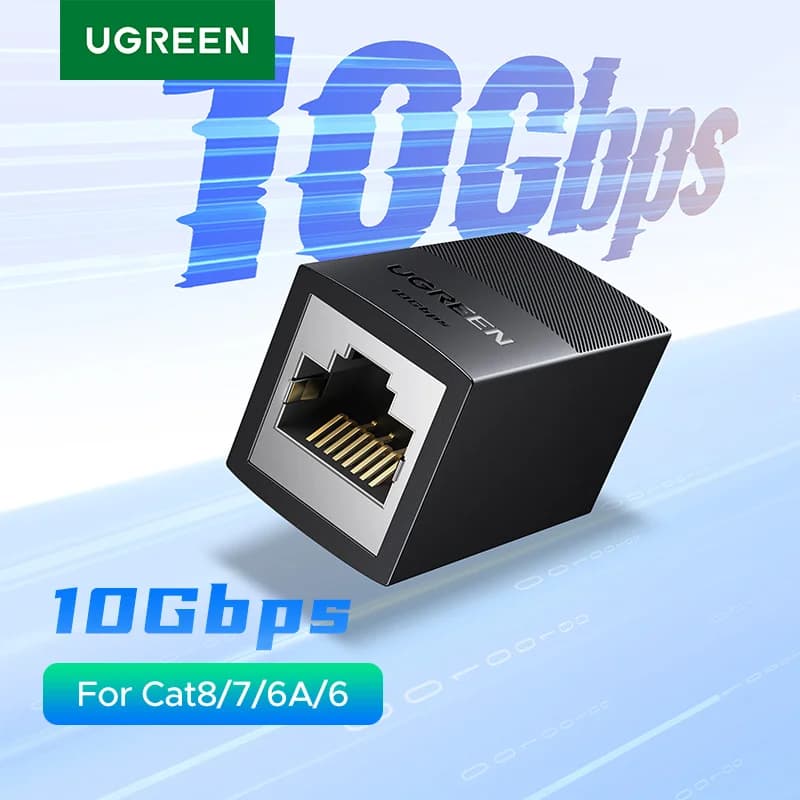 RJ45 netværksforlænger, 10Gbps