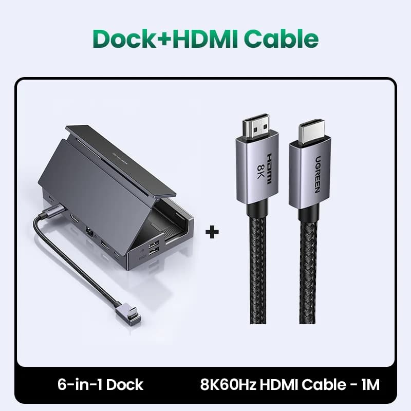 Steam Deck Docking Station med HDMI