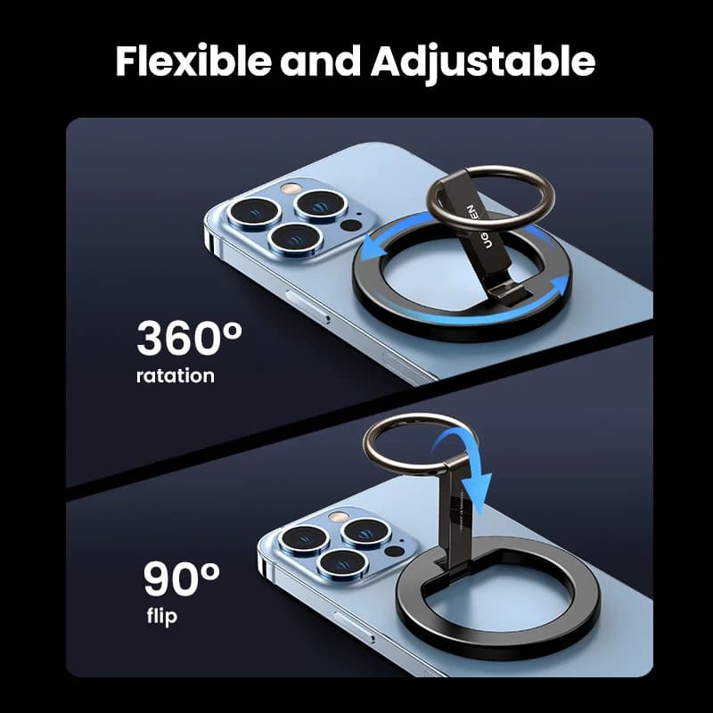 360° roterende magnetisk telefonsmøller-holder