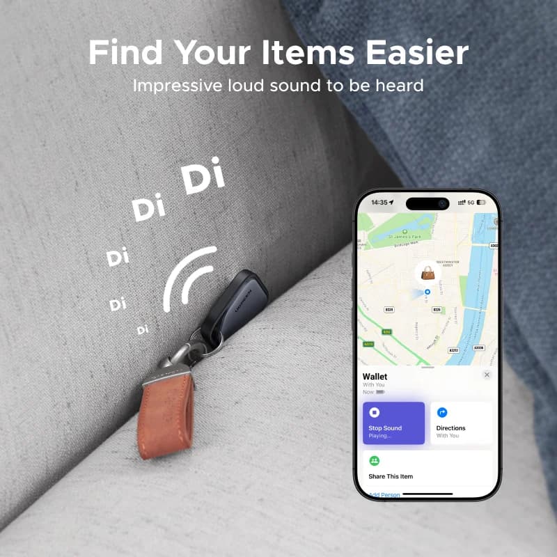 Smart Bluetooth-tracker til iOS Find My