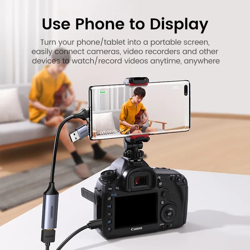 4K HDMI til USB-C videofangstkort