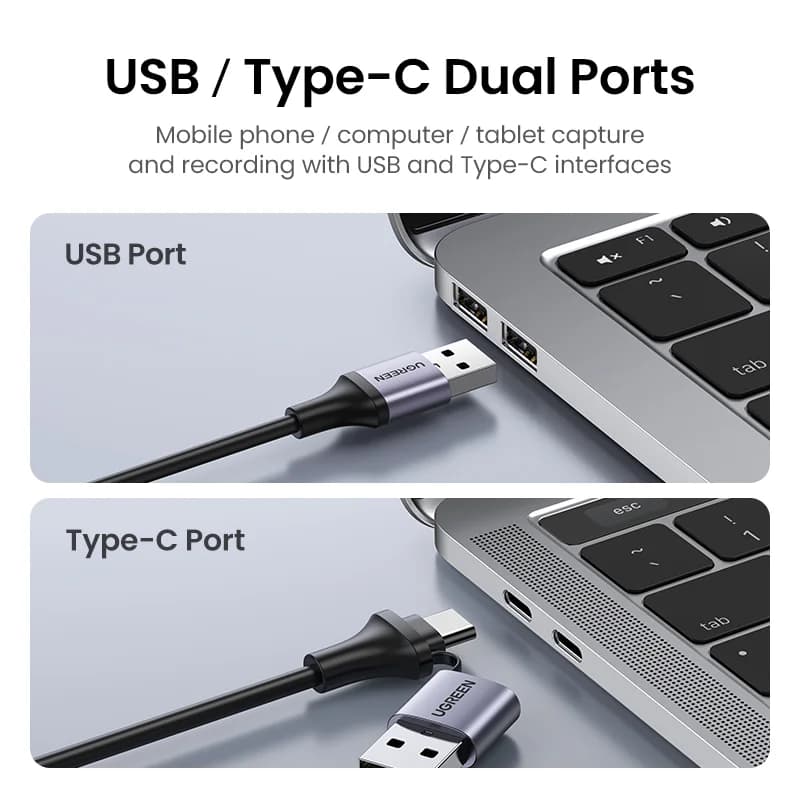 4K HDMI til USB-C videofangstkort