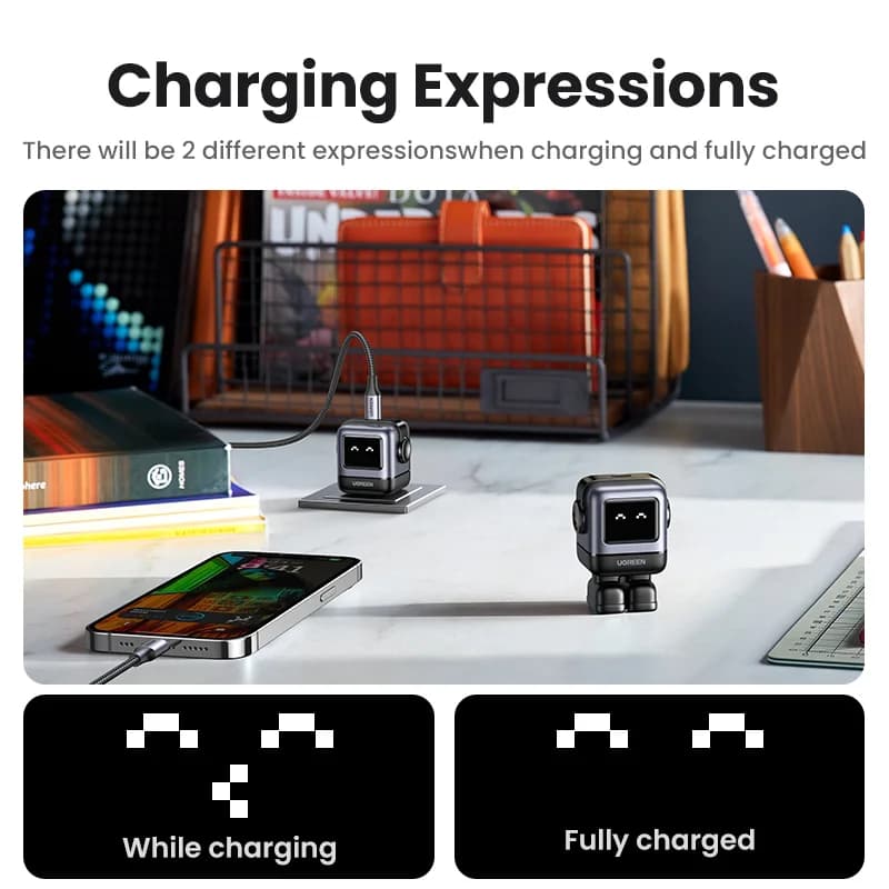 30W/65W GaN USB-C hurtigoplader med PPS